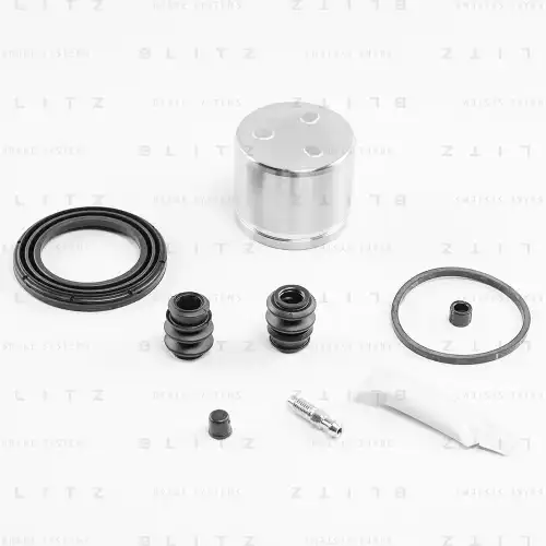 рем.к-кт диск. торм. перед.! d57 Akebono Mitsubishi ASX/Lancer/Outlander II 07-12 BR0504 BLITZ