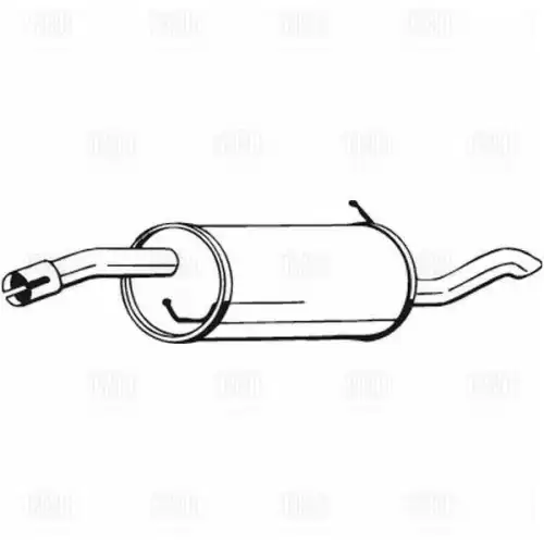 глушитель! Ford Fusion 1.6i 02> EMM 1005 TRIALLI