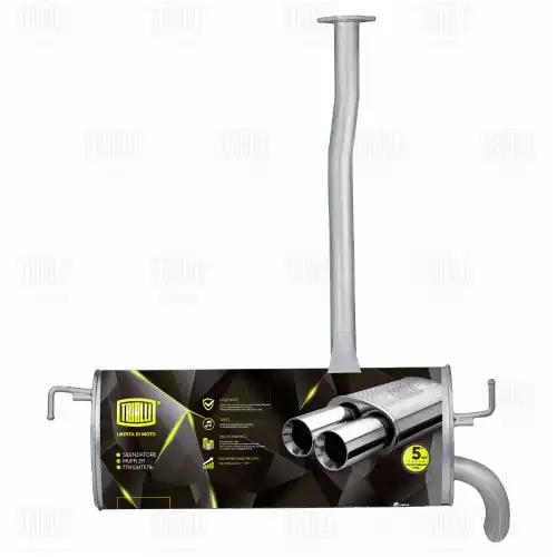 глушитель! Hyundai iX35 2.0i/2.0d 10> EMM 0319 TRIALLI