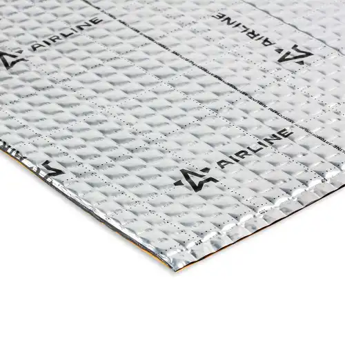 шумоизоляция! (вибро) 'Base 2' (25x40см), КС, 2 мм, фольга 60 мкм. КМП 0,16 ADVI004 AIRLINE