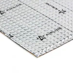 шумоизоляция! (вибро) 'Base 3' 25x40см, КС, 3 мм, фольга 60 мкм. КМП 0,23 ADVI005 AIRLINE