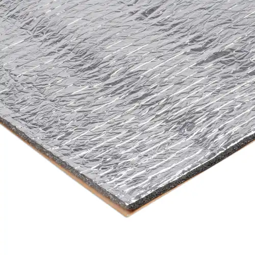 шумоизоляция! (звуко) 'Изол Ф10' 50x70см,КС водостойк.,10 мм,с доп.вибродемпф.,фольга,ППЭ ADSI018 AIRLINE