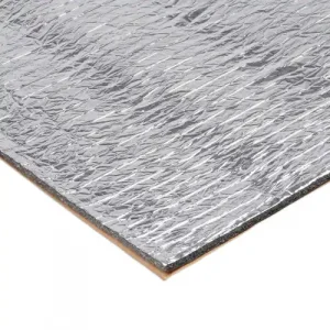 шумоизоляция! (звуко) 'Изол Ф6' 50x70см, КС водостойк.,6 мм, с доп.вибродемпф.,фольга,ППЭ ADSI017 AIRLINE