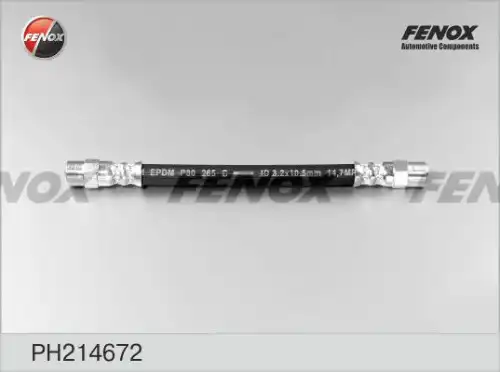 854709=43.21109 [171611775] !шланг торм. зад. VW Golf/Passat/T4 1.0-2.5TDi 80> L=185 PH214672 FENOX