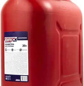 Канистра автомобильная BRIX BRX0190003 полиэтилен 20 л ручка для переноса защита от детей