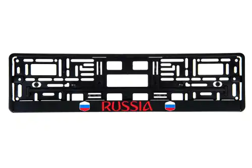 рамка номерная универсальная! черная RUSSIA BRX0270006 BRIX