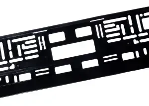 рамка номерная универсальная! автостандарт черная без нанесения BRX0270013 BRIX