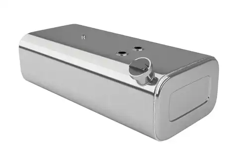 Бак топливный Газель (аналог 33023-1101010) 70 л. Карбюратор (243x383x830) крышка резьбовая с замком AKK70KBK-RS БАКОР