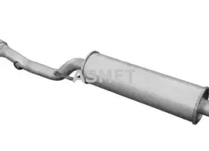 Глушитель системы выпуска, передний 03.110 ASMET