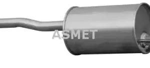 Глушитель системы выпуска, задний 10.110 ASMET
