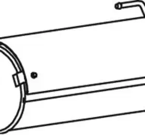 глушитель !конечный Euro4Iveco Daily Euro IV 28335 DINEX