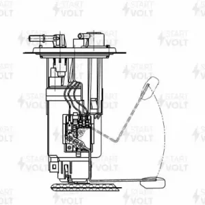 Топливный насос низкого давления СТАРТВОЛЬТ SFM 0812