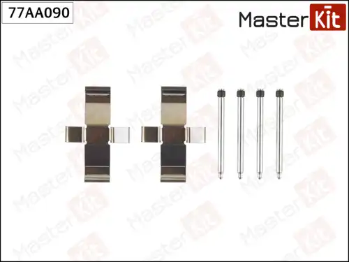 77AA090 Комплект установочный тормозных колодок VW LT 28-35 I Фургон (281-363) 1975 - 1996 MASTERKIT