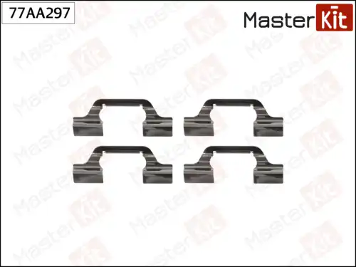 Комплект установочный тормозных колодок 77AA297 MASTERKIT