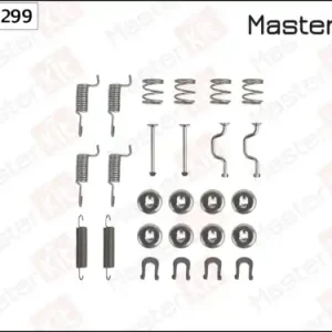 Пружины барабанных тормозных колодок MASTERKIT 77AP299