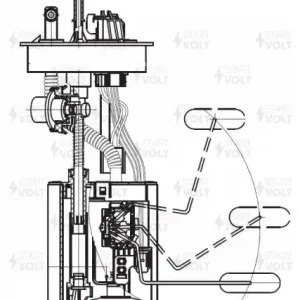 Топливный насос низкого давления СТАРТВОЛЬТ SFM 0506