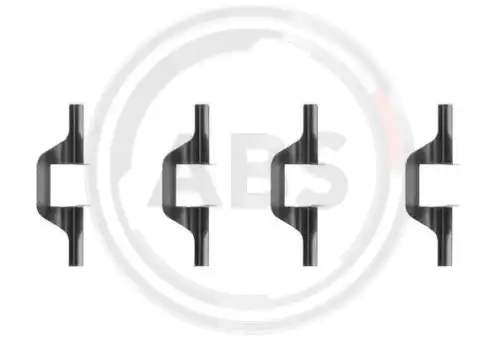 Монтажный комплект тормозных колодок 1263Q A.B.S.