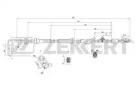 Датчик ABS ZEKKERT SE-6048