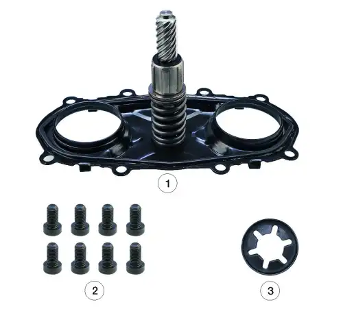 р/к дискового тормоза !(м) крышка механизма подвода, болты BPW TSB3709/4309/4312 0810 70106 ANDAC