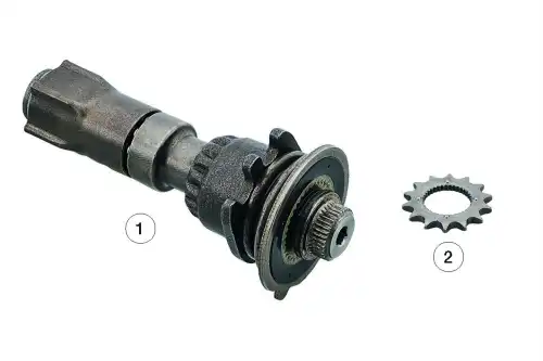 р/к диcк.тормоза !(м)вал в сборе механизма выбора зазораSB5/SN5 0810 10150 ANDAC
