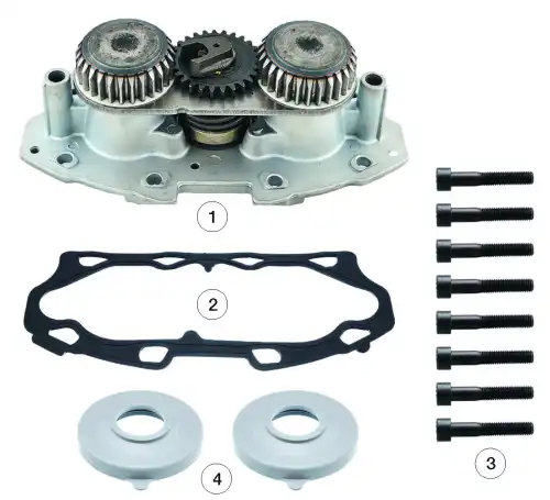 р/к суппорта! (м) механизм подвода в сборе, прокладка, болты. пыльники ELSA195/ELSA225 0810 20143 ANDAC
