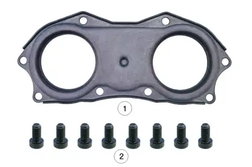 р/к дискового тормоза! (мр) пластина с винтами 8шт для всех SB и SNKNORR 0810 10165 ANDAC