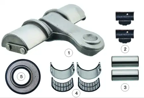 р/к дисков.торм.!(мр) рычаг наж.пр,подшип.,ролики,экцентр.пыльник(левый)C DUCO,LE DUCO 0810 20401 ANDAC