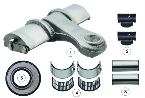 р/к дисков.торм.!(мр) рычаг наж.пр,подшип.,ролики,экцентр.пыльник(правый)C DUCO,LE DUCO 0810 20411 ANDAC