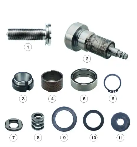 р/к дискового тормоза !механизм выбора зазора,(разобран)PAN 17 SAF 0810 30175 ANDAC