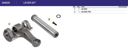 рычаг механизма самоподвода 36003E EXOVO