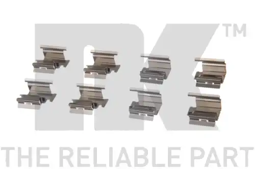 ремонтный к-кт торм. колодок передний+задний! Fiat Stilo 1.2/1.4/1.6/1.8/1.9 01> 7923218 NK