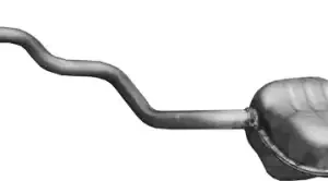 глушители!SKODA SUPERB 1.8 TSI 03/08-05/15 24009 POLMOSTROW