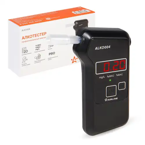 алкотестер! профессиональный электрохимический ALKO004 AIRLINE