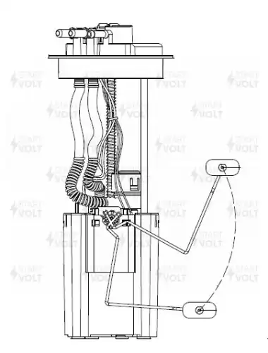 Топливный насос низкого давления СТАРТВОЛЬТ SFM 3002