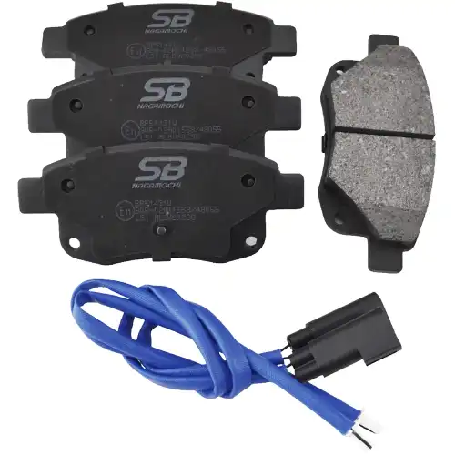Тормозные колодки дисковые задняя ось SB NAGAMOCHI BP51431W