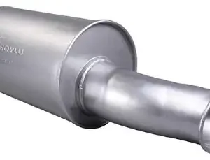 резонатор(бочка) глушителя !кругл. с выхлопной трубой Volvo N/FL/FM/FH 10/12/16 48186 SOYLU