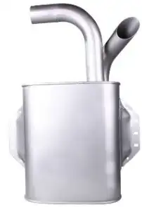 резонатор (бочка) глушителя! E-line прямоуг. L=810 H=310 W=600 MB Atego OM904LA 27525 SOYLU