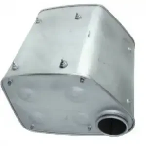 резонатор(бочка) глушителя!E-line ЕВРО 1 трапец.MAN F2000 18/19/21/23/24/27/32/33/35 10547 SOYLU