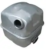 резонатор (бочка) глушителя! прямоугольный SCANIA 34552 SOYLU