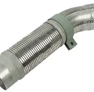 труба глушителя !приемная с гофрой цинк d=110 L=360 MB Axor/KAMAZ 5490 Low Cost 21748K SOYLU