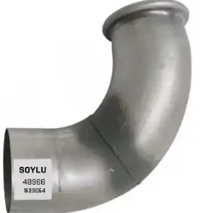 труба глушителя! E-line (упр. версия) низкорамное шасси промеж. 1-изг Volvo FH12/16 FM7 48966 SOYLU