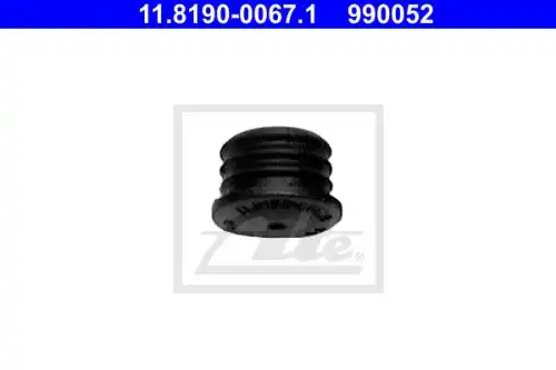 рем.к-т диск.торм. !заглушка направл.Ford Fiesta/Focus/Fusion/Mondeo 1.0-1.8TDDi 86> 11.8190-0067.1 ATE