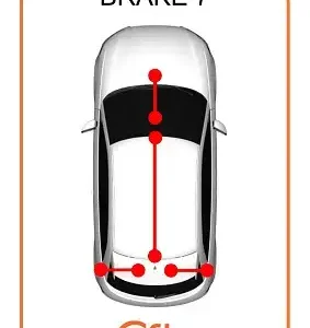 Трос ручного тормоза COFLE 92.17.1529
