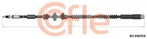 шланг тормозной передний! L=730 BMW F01/F01N/F02N/F02/F06/F07/F10/F11/F12/F13 08>