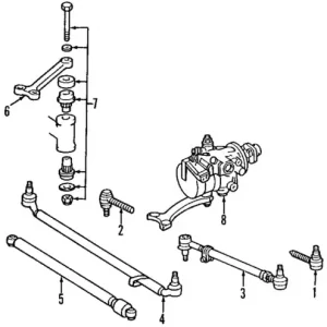 Клапан топливной системы MB 124 476 04 32