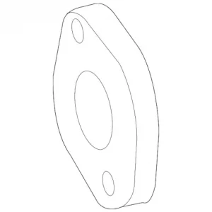 Прокладка глушителя MB 126 492 08 45