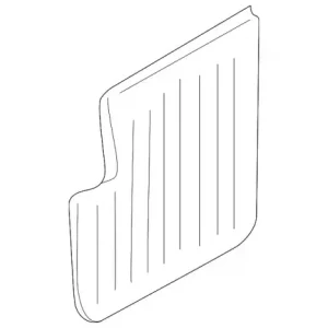 БРЫЗГОВИК ЗАДНИЙ ПРАВЫЙ 460 889 10 05 MB