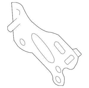 Прокладка глушителя MB 651 142 13 80