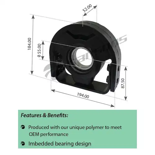 Подвесная опора кардана MANSONS 700.476