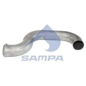 труба глушителя выхлопная! 3-изг Volvo FH12/16 FM7/10/12 031.380 SAMPA